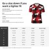 Stylish Athletic Sports Jersey Dachshund-Buffalo-Plaid Men's Rugby Jersey Large Black view 2