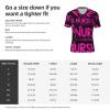 Stylish Athletic Sports Jersey Nurse-Gifts-Nursing-Student Men's Rugby Jersey Xx-Large Black view 2