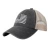 13 Star Betsy Ross Flag Baseball Cap Women Men Mesh Back Denim Hat Vintage Trucker Hats Dad Caps