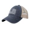 13 Star Betsy Ross Flag Baseball Cap Women Men Mesh Back Denim Hat Vintage Trucker Hats Dad Caps