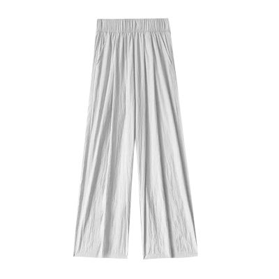Akklian Wide Leg Pants Woman Y2k Fashion Casual Pants Loose Lounge Yoga Pants Summer Cool Comfy Pajama Pants with Pockets