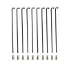 USJIAHAO 12G 2.6 Mm E-bike Spokes Black Color J-bend Electric Bike Motor Wheel Spokes Diameter 2.6 Mm 45# Steel Material E-bicycle Spokes(183mm) view 1