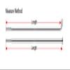 WHAiYAN Spokes Straight Pull J-Bend Stainless Steel Radios 14G 2.0mm High Strengh Fit for Road Bike Wheel(Straight pull 72pcs) view 4