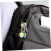 CORHAD 4pcs Volleyball Keychain Key Charm Volleyball Pendant Sports Keyring Party Favors Bag Accessory view 3