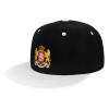 Greater Coat of arms of Georgia Snapback Hat Flat Bill Hat Baseball Cap for Men Women Flat Brim Hats White view 1