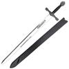 Armory Replicas - King Arthur's Legendary Excalibur Sword - 44" Stainless Steel Blade, Intricate Dragon Design, Includes Genuine Leather Sheath (Black) view 1