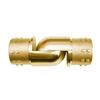 Top Hardware Stainless Steel 316 Railing Connector Flush Joiner Elbow Connector for 2"" OD 16 Gauge Pipe Tubing (Satin Golden Finish, For 2""OD Tube (Adjustable 90 ~ 180)) view 3