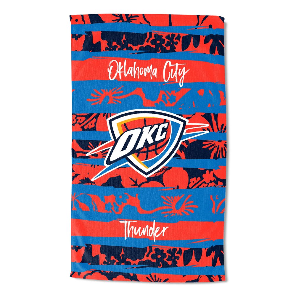 NORTHWEST NBA Oklahoma City Thunder Beach Towel, 35" x 60", Pocket