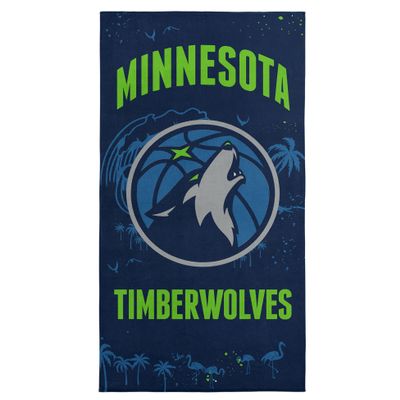 Northwest NBA Minnesota Timberwolves Beach Towel, 30" x 60", Tide