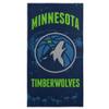 Northwest NBA Minnesota Timberwolves Beach Towel, 30" x 60", Tide view 1