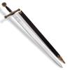 Armory Replicas Pendragon's Sword of Fury - Black & Bronze 45" 440 Stainless Steel with Engraved Dragons and Lions, Includes Faux Leather Lining Scabbard (Bronze & Black) view 1