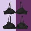 Fruit of The Loom Girls First T-Shirt Bra with Underwire 2 Pack Stellar Orchid/White L+ view 2