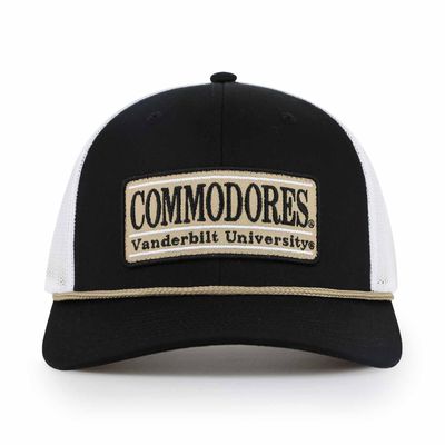 The Game NCAA Adult Elite Everyday Adjustable Mesh Trucker Hat, Mesh Snapback Performance Sweatband & Unisex Fit (Purdue Boilermakers - Black, Adjustable)
