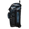 Boombah Rolling Superpack Baseball/Softball Gear Bag - Telescopic Handle - Holds 4 Bats - Wheeled Version - Razor Black/Columbia/White view 4