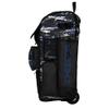 Boombah Rolling Superpack Baseball/Softball Gear Bag - Telescopic Handle - Holds 4 Bats - Wheeled Version - Razor Black/Royal Blue/White view 4
