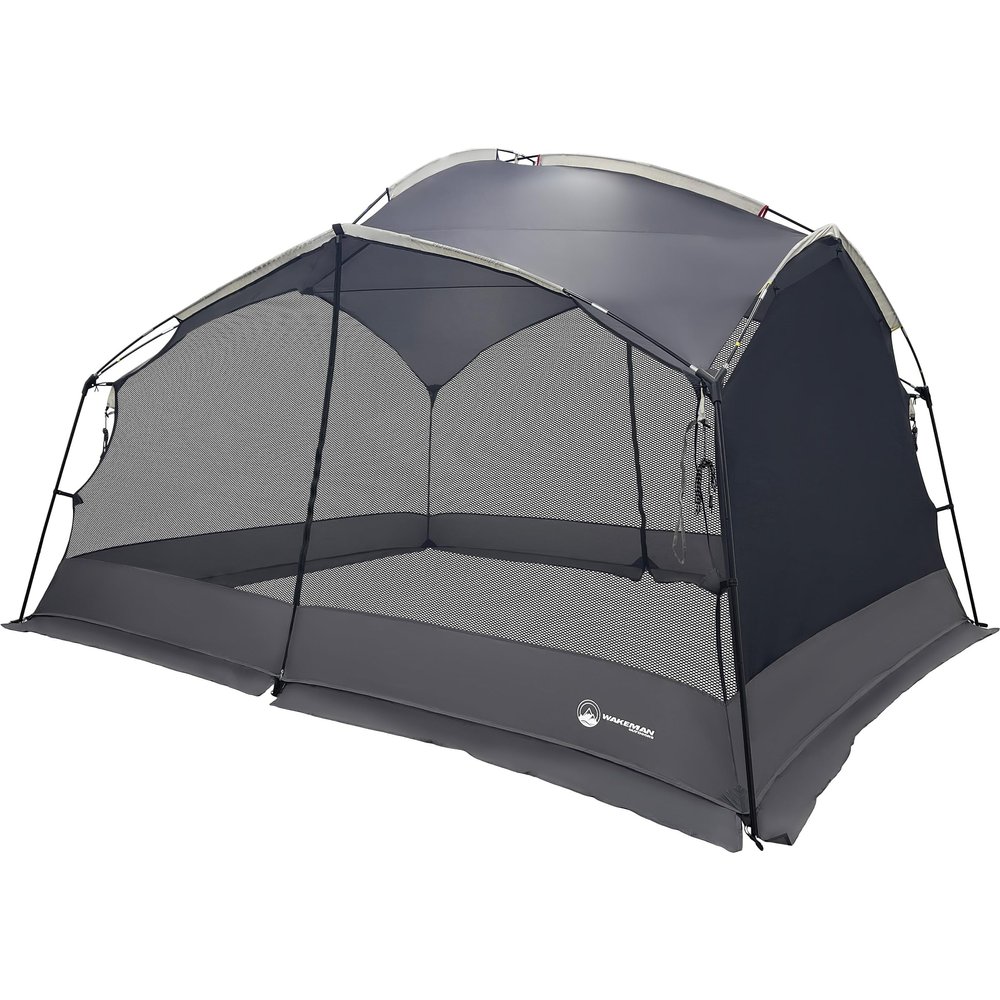 Wakeman Outdoors Canopy Screen Tent, Gray, 12x10 ft