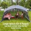 Wakeman Outdoors Canopy Screen Tent, Gray, 12x10 ft view 3