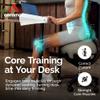 Aeromat Elite Yoga Ball Chair for Office & Home 250lbs Cap  Ergonomic Balance Ball Desk Chair w/Lockable Wheels,Adjustable Height, Anti-Burst Removable Ball, Back Support for Posture & Core Relief view 2