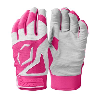 EvoShield SRZ-1 Adult Batting Gloves - Hot Pink, Small