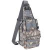 Qcute Tactical Backpack, Waterproof Military Cross-body Molle Sling Shoulder Backpack Chest Bag for Outdoor Every Day Carry (New Acu Camouflage) view 1