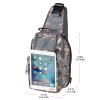 Qcute Tactical Backpack, Waterproof Military Cross-body Molle Sling Shoulder Backpack Chest Bag for Outdoor Every Day Carry (New Acu Camouflage) view 4