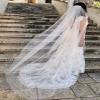 Bridal Veils for Wedding Sparkle Bridal Veil Glitter White Veils,Cathedral Wedding Veil Sparkling Bridal Veil - (White 300) view 2