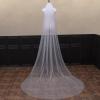 Bridal Veils for Wedding Sparkle Bridal Veil Glitter White Veils,Cathedral Wedding Veil Sparkling Bridal Veil - (White 300) view 3