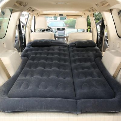 SNMHH Car Inflatable Mattress for Mazda CX-9, Thickened Bed Cushion Camping Travel Sleeping Gear Back Seat Portable Air Pillow Inflator,Black-C, size:c