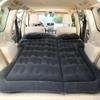 SNMHH Car Inflatable Mattress for Mazda CX-9, Thickened Bed Cushion Camping Travel Sleeping Gear Back Seat Portable Air Pillow Inflator,Black-C, size:c view 1