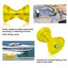 COLOFULWAY 3" Boat Trailer Roller Assembly with Spoke fits 1/2" Shaft, Boat Bow Roller fits 3 inch Wide Bracket view 4