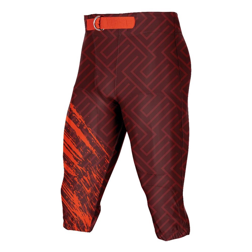 Custom Men Youth Lightweight Football Pants with Belt Multiple Colors,Add Your Logo