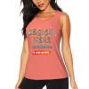 Custom Tank Top Design Your Own Text Personalized Tank Top Suitable for Work Daily Life Travel Running Perfect for Business Work Personalized Gifts Medium OrangeRed view 1