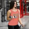 Custom Tank Top Design Your Own Text Personalized Tank Top Suitable for Work Daily Life Travel Running Perfect for Business Work Personalized Gifts Medium OrangeRed view 2