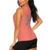 Custom Tank Top Design Your Own Text Personalized Tank Top Suitable for Work Daily Life Travel Running Perfect for Business Work Personalized Gifts Medium OrangeRed view 3