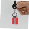 FOYTOKI Essential for Night Out 10pcs Reflective Keychain Labels Backpack Pendants Lightweight Easy to Install for Visibility view 2