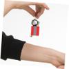FOYTOKI Essential for Night Out 10pcs Reflective Keychain Labels Backpack Pendants Lightweight Easy to Install for Visibility view 4