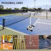 AUTUMFLATGAO Basketball Court Marking Applicator Kit, Playing Field Line Striping Machines, Adjustable Width Line Tape Machine, for Driveway, Asphalt or Concrete, Courts view 2