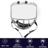 TronX S980 Senior Adult Hockey Clear Full Face Shield Visor Helmet Combo Anti-Scratch/Anti-Fog view 3