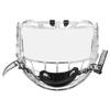 TronX S980 Senior Adult Hockey Clear Full Face Shield Visor Helmet Combo Anti-Scratch/Anti-Fog view 4