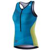 MY KILOMETRE Womens Triathlon Top Tri Singlet Racerback Performance Triathlon Top with Back Pockets view 1