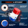 1100 GPH Boat Bilge Water Pump 12V, 1-1/8 Inch Dia Bilge Pump Plumbing Kit with 6FT Hose, 2 Clamps, Thru-Hull Fitting, Ideal for Fishing Boats, Cruisers, Runabouts, Yachts view 3