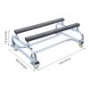 LIAPDG Jet Ski Trailer Dolly Stand, Small Sailboat Trailer Adjustable Width Boat Storage Trailer for Carrying Personal Watercraft, Surf Boats with 4 Universal Wheels Maximum Capacity 1000Lbs view 2