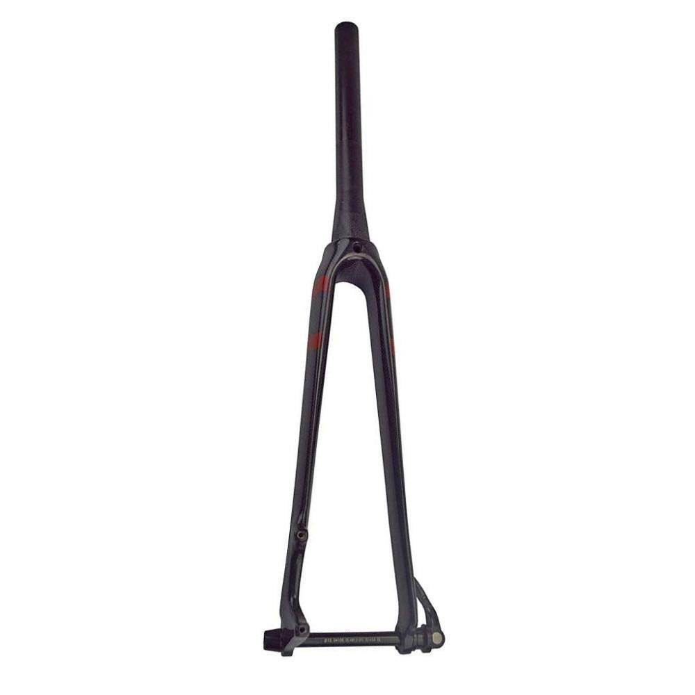 3 wheel bikes for adults, Bike Suspension Fork,Road Bike Fork 700C for Race Ultralight Carbon 3K Bicycle Suspension Fork 1-1/2 Axis 12x106mm 345g