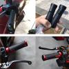 QUNMDYM Grips for Yama&ha CYGNUSX CYGNUS X XC 125 2006-2022 2023 Motorcycle Accessories Hand Grips Handle Bar Anti-Skid(Green) view 2