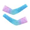 WeimoMonkey Arm Sleeves For Women,Men Oversleeve Basketball Cycling Baseball Football Compression Sleeve Sun Protection UV Cooling Arm Cover Pink Blue,L view 2