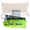 Dink Buddy - Regulation Height Mini Pickleball Net with Drawstring Carry Case, Durable Pickleball Net Portable Outdoor & Indoor Use, Easy-to-Set-up, 6 feet Wide, White view 1