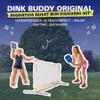 Dink Buddy - Regulation Height Mini Pickleball Net with Drawstring Carry Case, Durable Pickleball Net Portable Outdoor & Indoor Use, Easy-to-Set-up, 6 feet Wide, White view 2