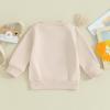 ZAXARRA Mommy and Me Matching Outfits Long Sleeve Crewneck Pullover Tops Mama Sweatshirt Mama and Mini Clothes (Blue,Baby,0-6 Months) view 4