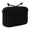 Dotacty Tactical Belt Pouch EDC Waist Bag MOLLE Admin Pocket Modular Medical Kit Organizer Phone Holster Vest Pack Nylon Utility Zipper Wallet Small Gear Tool Carrier for Men Women Camping Hiking BK view 2
