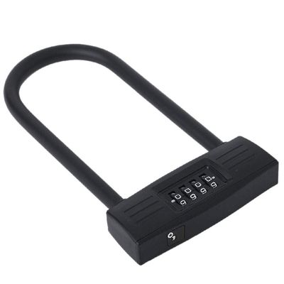 DOUYUANSHI Bike Lock, Bike Lock Bicycles U Lock Heavy Duty Anti-Theft Bike Combination Lock Combo Gate Lock for Bike Scooter Motorcycles lock